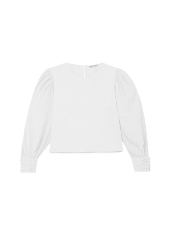 Молочна блуза демісезон,молочний, Stradivarius