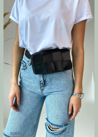 Сумка-кошелек на пояс с плетеным дизайном Liton (303699074)