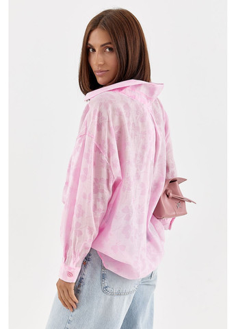 Бавовняна сорочка з квітковим принтом Lurex (348813493)