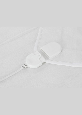 Электрическая простыня MS 7420 (150х160 см, двуспальная, 2 х 60 Вт, шнур съемный, машинная стирка, белая) Mesko (311196734)