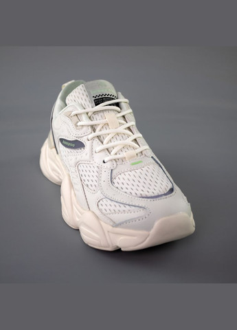 Кроссовки женские сетка Baas молочные (344030202)