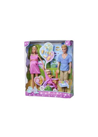 Кукольный набор Steffi Love Штеффи Счастливая семья () Simba 5733673 (362617250)