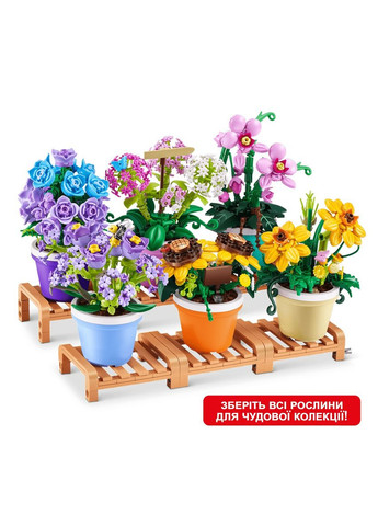 Конструктор в капсулі S1 – Садові рослини в горщиках Max (344449930)
