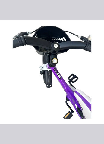 Фиолетовый велосипед 16 дюймов со складным рулем и магниевой рамой для девочек Crosser (322924730)