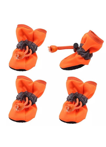 Обувь для собак "мешочки" Orange Size 4 Xtep (320953133)