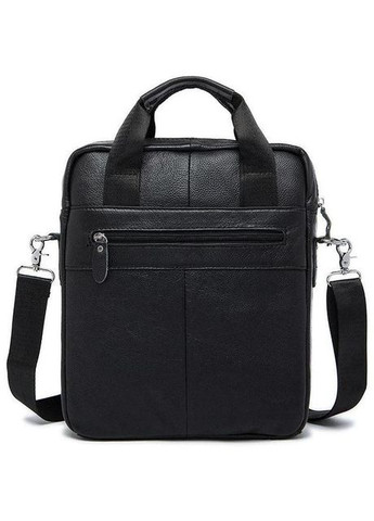 Сумка планшет через плечо мужская из натуральной кожи средняя Черный 37453 Vintage (352527481)