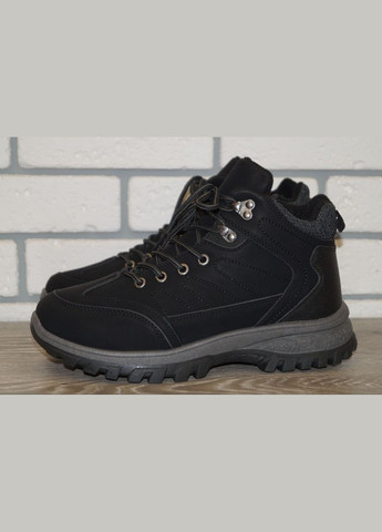Чоловічі зимові черевики чорні Hongquan (282620168)