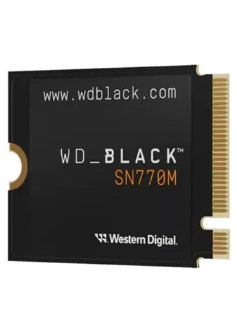 Накопитель SSD M.2 2230 500GB BLACK SN770M WD (WDS500G3X0G) Western Digital M.2 2230 500GB BLACK SN770M (366699368)