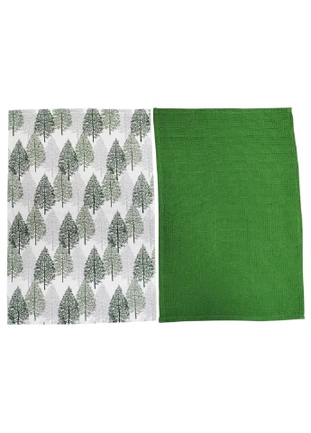 Кухонний текстиль Наб. руш. 40*60см бавовна 100% Tree стрічка 2 шт. Soho (365275835)