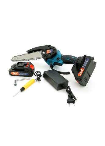 Аккумуляторная цепная пилка Chain Saw 8*, 24V, зарядное+ 2 аккумулятора, Вох Domotec (315143836)