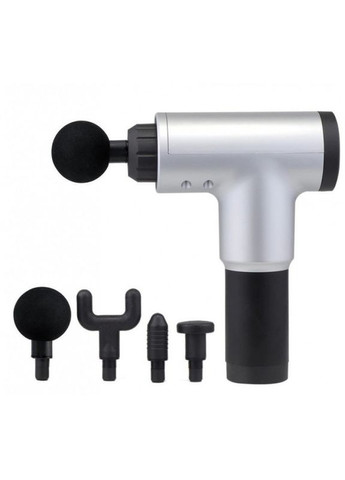 Вібромасажер Масажер для м'язів HG320 Сріблястий Fascial Gun (306716682)