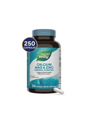 Кальцій Магній Цинк Calcium Mag & Zinc 765 мг 250 капсул Nature's Way (361114860)