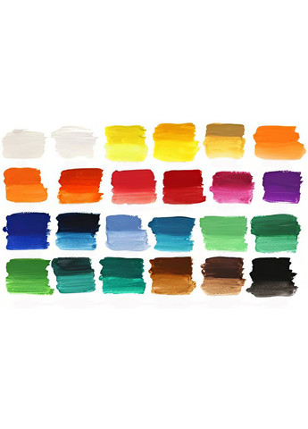 Гуашь набор 24 цвета в пластиковых тубах по 12 мл. Art Rangers (322650377)
