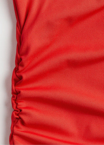 Червона кежуал сукня H&M однотонна