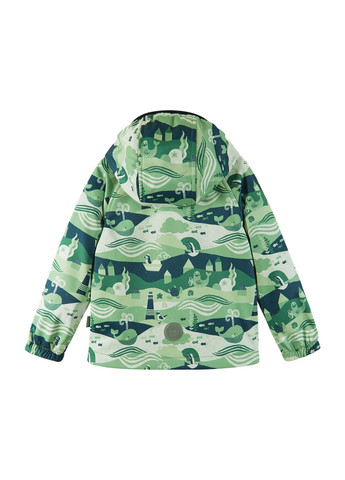 Зелена демісезонна куртки softshell Tutta Mikke