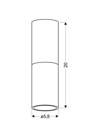 Точечный светильник TUBA (2282688) Candellux (361312575)