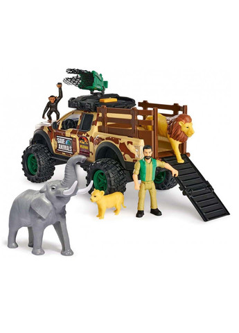 Внедорожник Ford с фигурками животных 25 см Dickie toys (278082681)