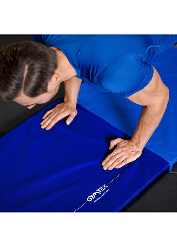 Мат гимнастический жесткий 5см темно Gymtek (369616557)