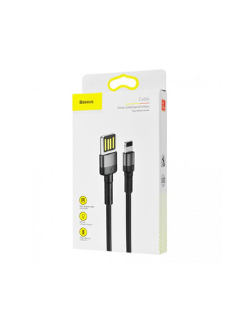 Кабель Cafule Cable ( special edition ) USB to Lightning 2.4A 1m Grey + Black Baseus (297452653)