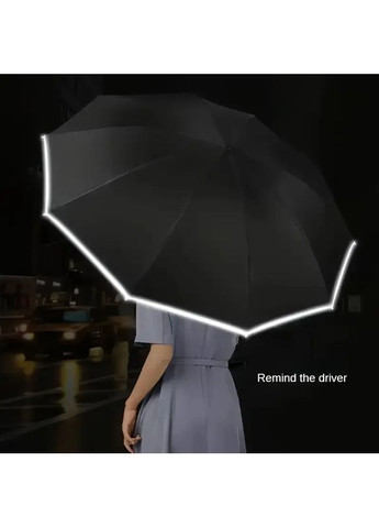 Бордова парасолька автомат світловідбиваючий10 спц середня система антивітер, захист від уф (365268086)