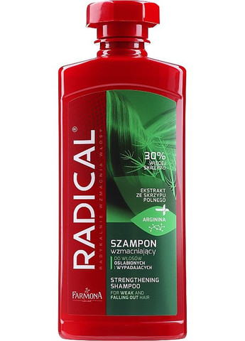 Укрепляющий шампунь Radical Strengthening Shampoo 400ml (686887-31018527) Farmona (368611790)
