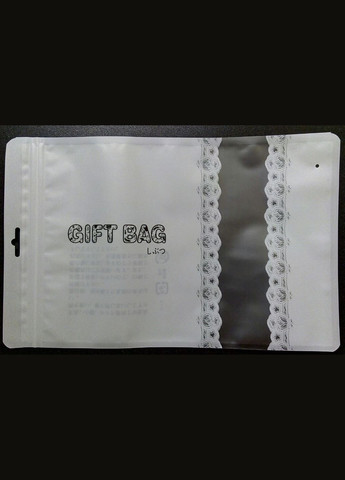 Зіп-пакети зі струнним замком zip-lock зип-лок універсальні Gift Bag L 17,5 см х 27,5 см PTR No Brand (317769391)