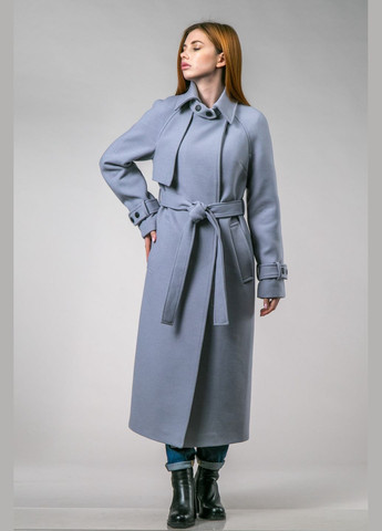 Светло-серое демисезонное Пальто демисезонное CHICLY