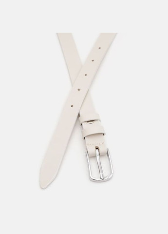 Женский ремень кожаный 100v1genw71-c Бежевый Borsa Leather (302972537)