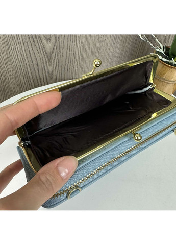 Женская мини сумочка клатч Голубой (1189ДКб) No Brand сумка (353496845)