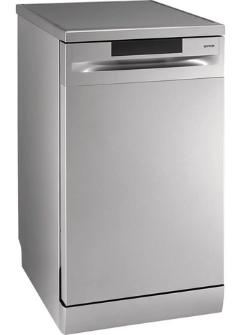 Посудомоечная машина GS520E15S, 9компл., A++, 45см, дисплей, 2 корзины, AquaStop, серый Gorenje