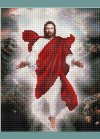 Алмазная мозаика Икона Вознесения Иисуса Христа 40х50 см SP060 ColorArt (285719815)