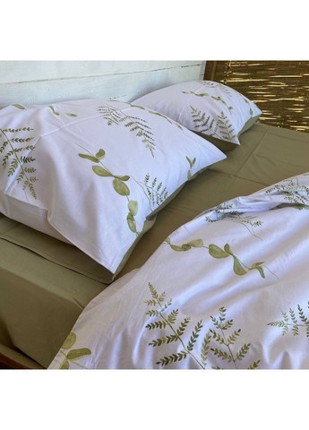 Постільна білизна з резинкою Подих лісу ранфорс Двухспальний розмір, наволочки 50/70 No Brand (363193101)