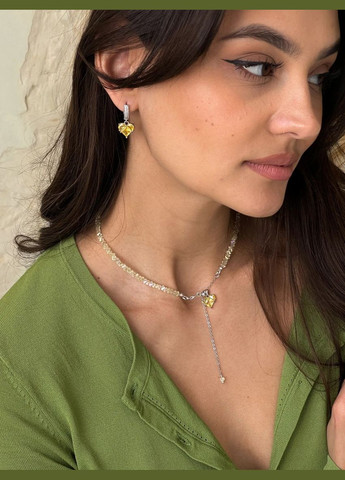 Сережки "Yellow Lilly" Le'Perle (329751665)