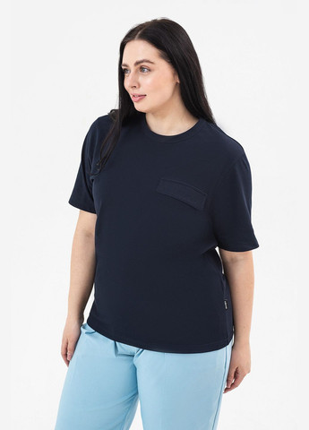 Синя літня футболка midge з коротким рукавом Garne
