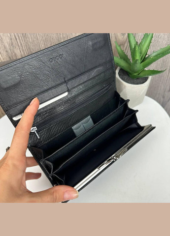 Жіночий шкіряний гаманець-стиль Гуччі, клатч портмоне з натуральної шкіри Gucci в коробці No Brand (334730779)