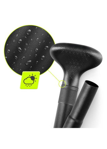 Весло для SUP-доски 160-215 см, регулируемое, складное, Black (P-5907739316462) TSUNAMI (351283892)