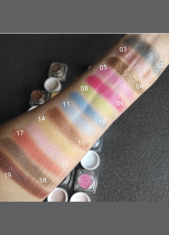 Супер сияющие рассыпчатые тени MyShadow Loose Eyeshadow Powder - 03 Fallback 2.5г Models Own (315799025)