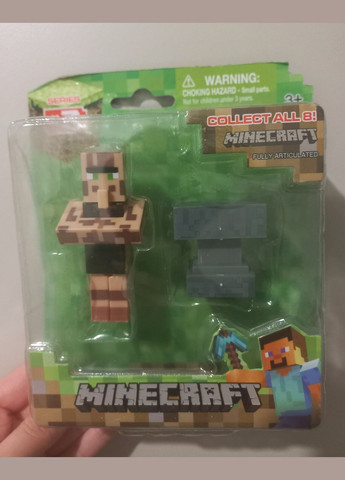 Набір фігурок Майнкрафт з аксесуарами Житель2 No Brand (348118757)