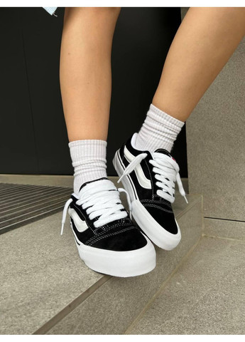 КЕДЫ ЖЕНСКИЕ VANS KNU SKOOL ВАНС КНУ СКУЛ No Brand белые демисезоны (368868669)