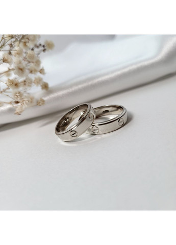 Срібна каблучка Антистрес без каменів розмір Родоване срібло 925 проби 701 4.77г No Brand (306741247)