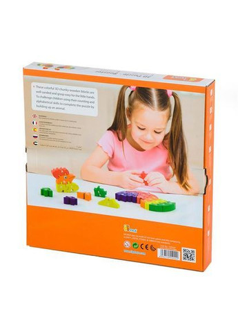 Дерев'яний пазл Півник по літерах () Viga Toys 55244N (367583813)
