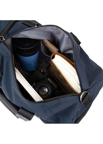 Спортивная сумка текстильная синяя 20644 Vintage (329195408)