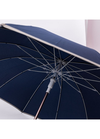 Сіра} класична парасолька-тростина з чохлом напівавтомат з поліестеру міцна надійна 12 спиць діаметр 120 см сірий hp-23-16g Yiwu (369673538)