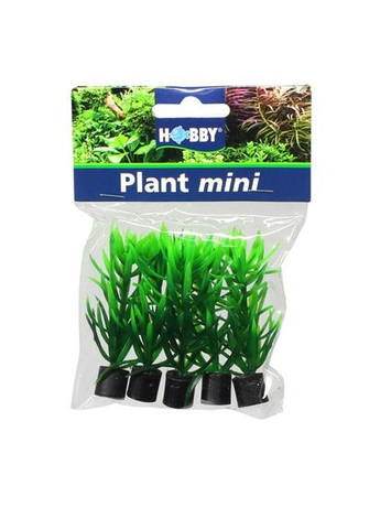 Искусственное растение Didiplis mini 1,5x1,5x6 см, 5 шт Hobby (322711817)