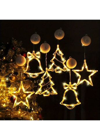 Різдвяні гірлянди набір з 3шт SAM-00733 від батарейок ААА тепле No Brand (368786015)