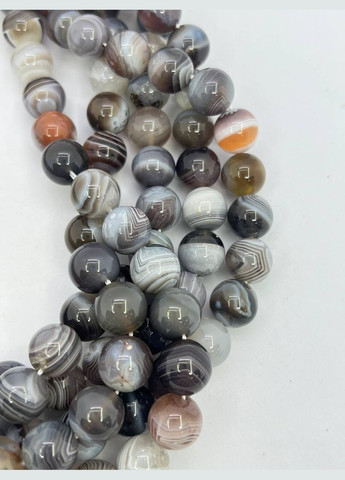 Агат ботсвана на нити без замка 12 мм 40 см No Brand (321963876)