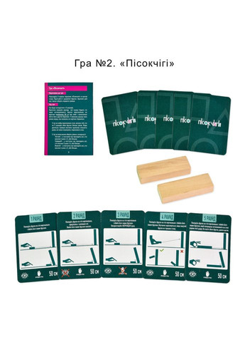 Настільна гра 6 в 1 "Ти знаєш, що робити 2" 30841 картки 54 шт Strateg (341083920)