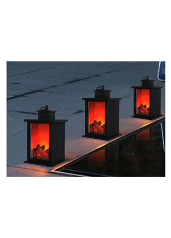 Декоративный настольный фонарь ночник с эффектом живого огня. No Brand (366072725)