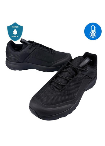 Чорні кросівки чоловічі зимні термо чорні 70657-11 No Brand