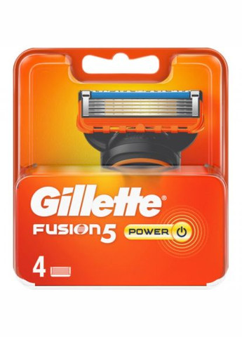 Леза Gillette fusion5 power 4 шт. (268142463)